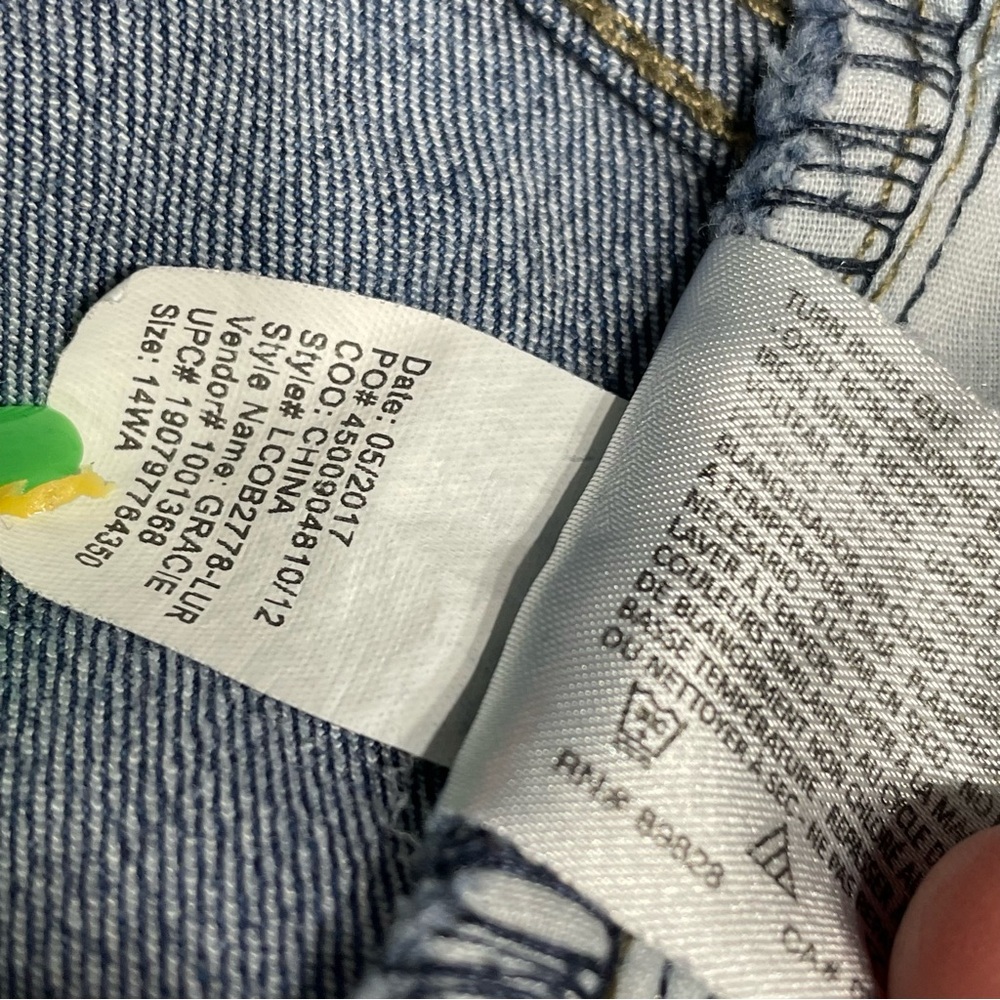 Vintage Code Bleu America "Bestie" Jeans. Gracie. Size 14W. Distressed. Studs - Picture 10 of 15